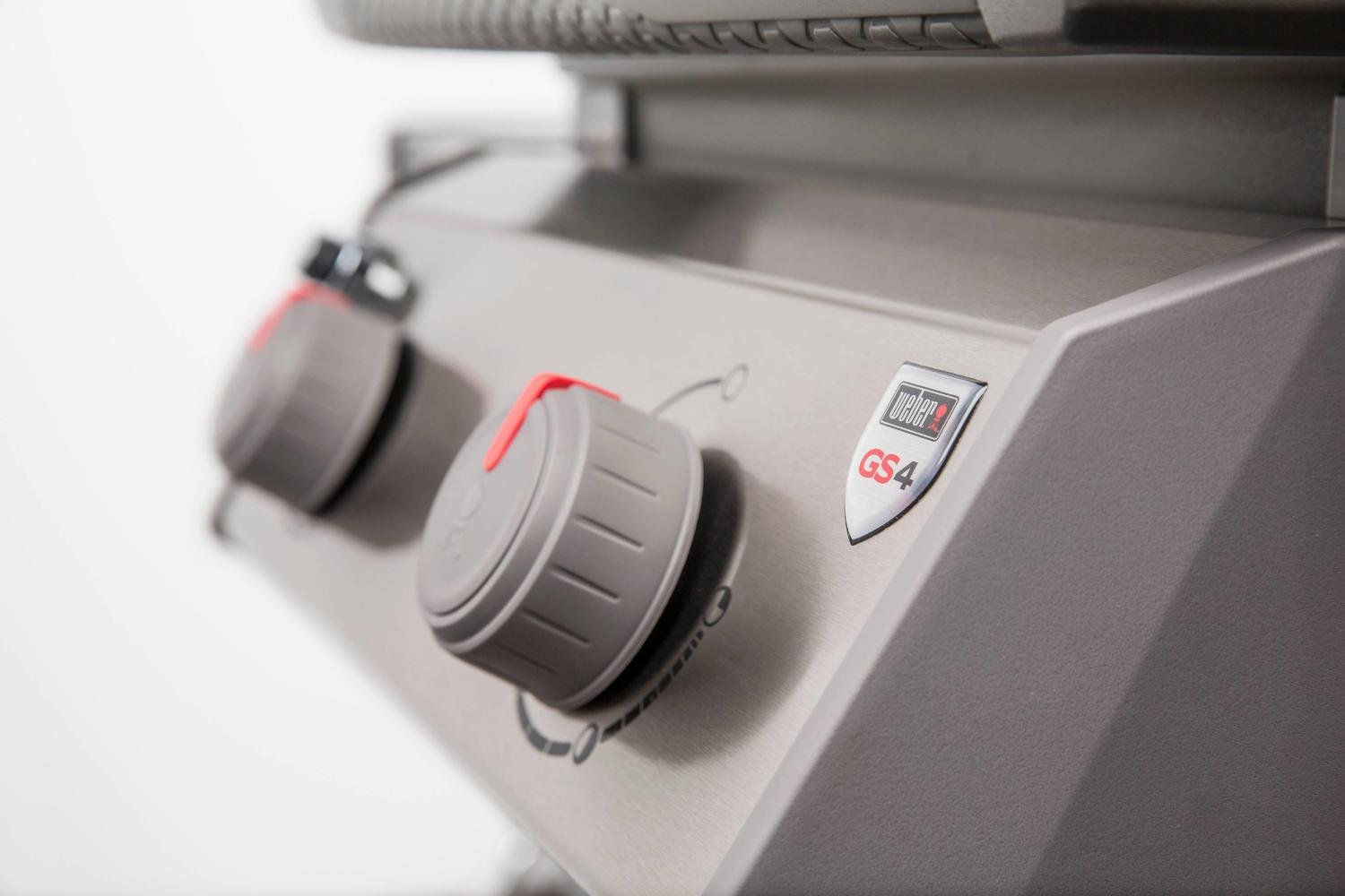 210 Propane Gas Grill, Ivory �C 450 sq. in. Cooking Area, GS4 System, Stainless Steel Burners, Porcelain-enameled Grates