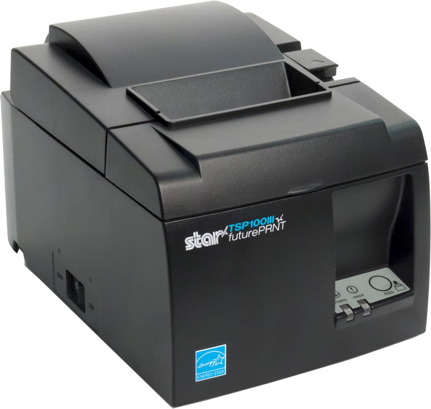 Thermal Receipt Printer with Device and Mfi USB Ports, Auto-cutter, and Internal Power Supply - Gray