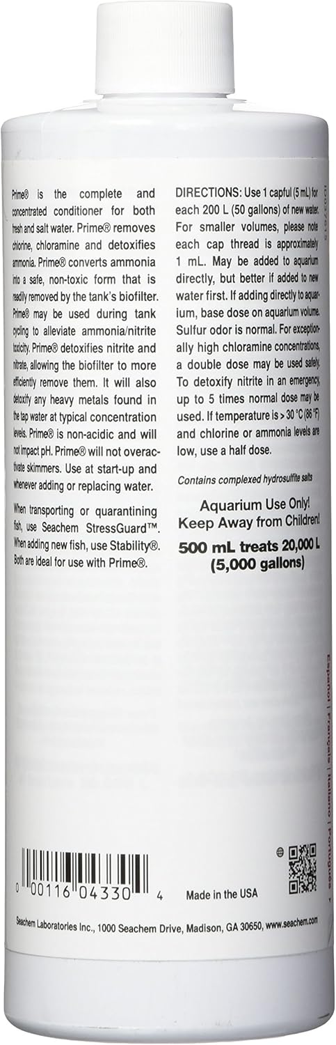Fresh and Saltwater Conditioner - Chemical Remover and Detoxifier 20L / 5.3 gal