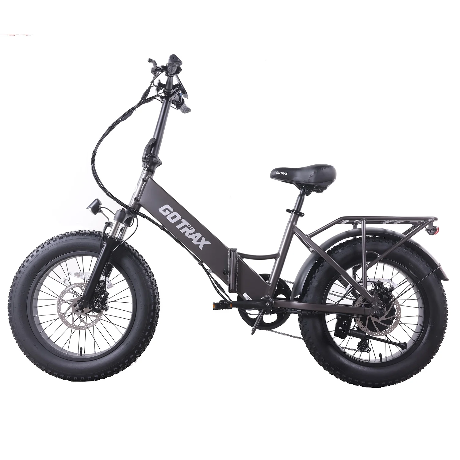 GOTRAX F3 500W Fat Tire Electric Bikes for Adults, 20