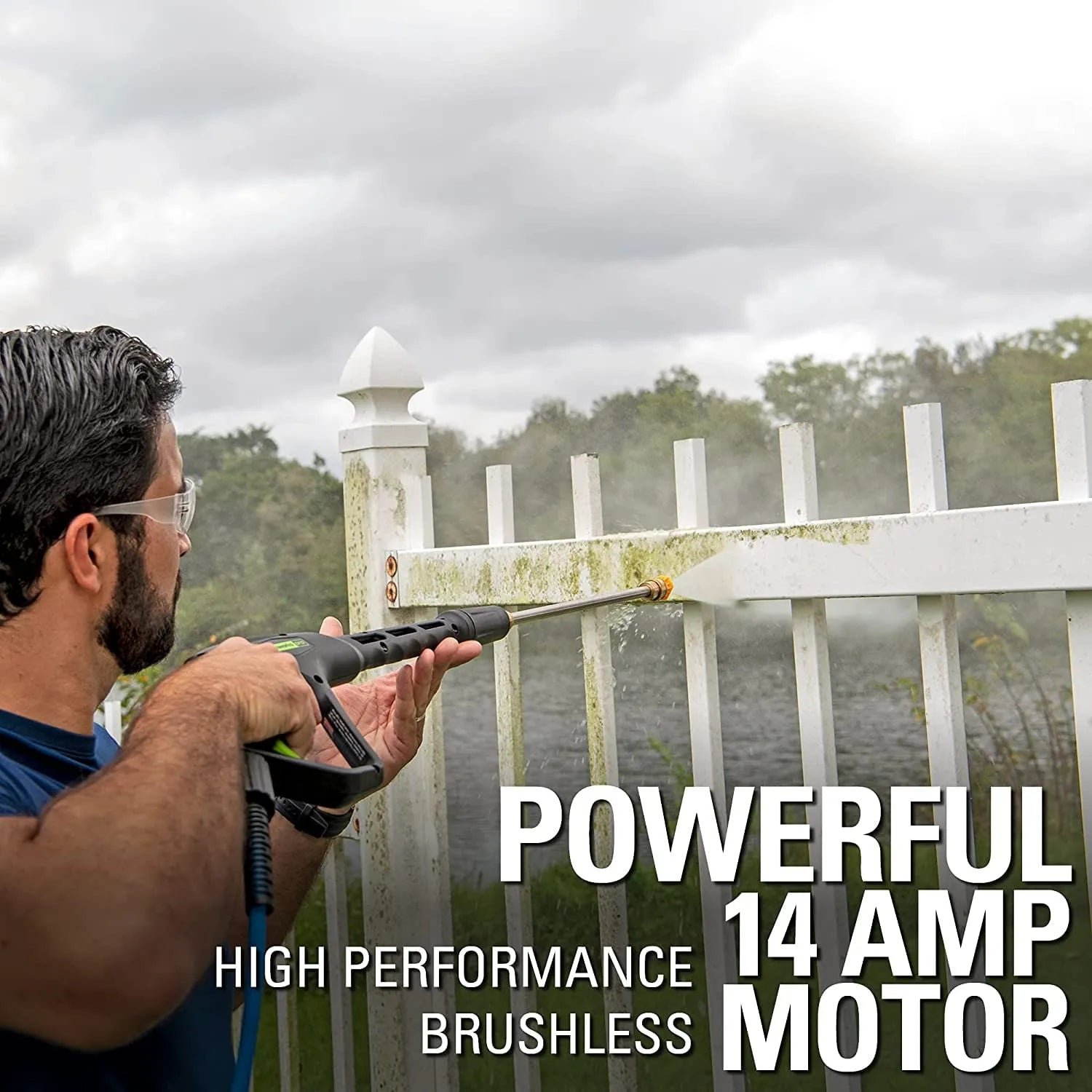 2300-PSI 14 Amp 2.3-GPM Brushless Pressure Washer