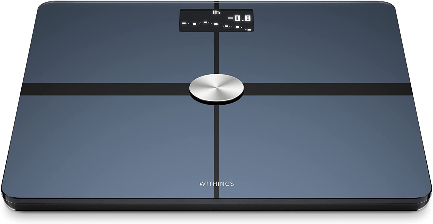 Withings Body+ Smart Scale  C Wi-Fi, Full Body Composition, Multi-User, Health App Sync, Accurate Design