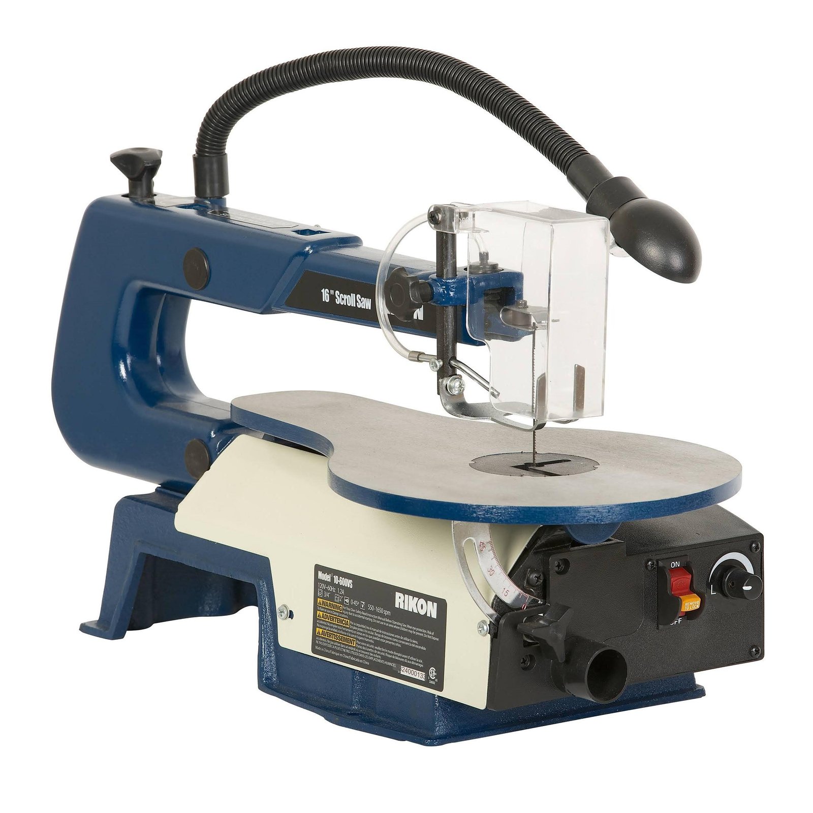 10-600VS Scroll Saw with LAMP. 16-inch