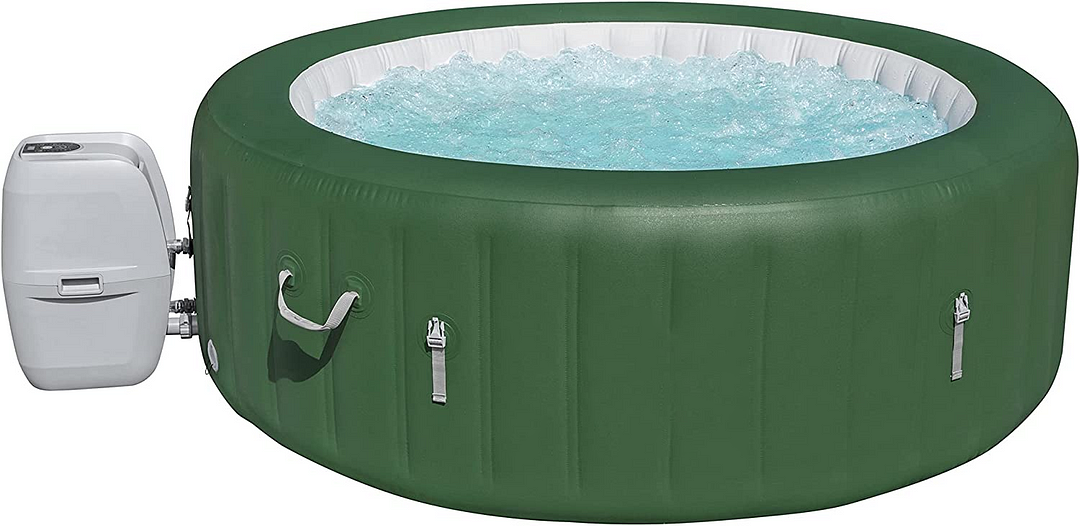Bestway Lay-Z-Spa Miami Inflatable Hot Tub, 4-Person AirJet Spa, Portable and Easy Setup