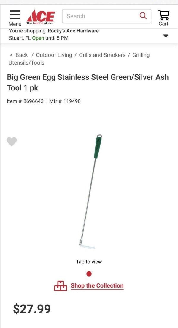 Brand new big green egg grill smoker with new accessories