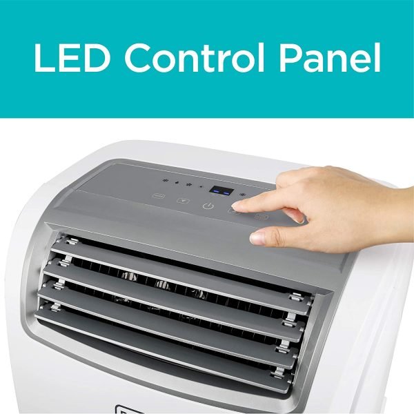 BLACK+DECKER 14,000 BTU Portable Air Conditioner with Heat and Remote Control