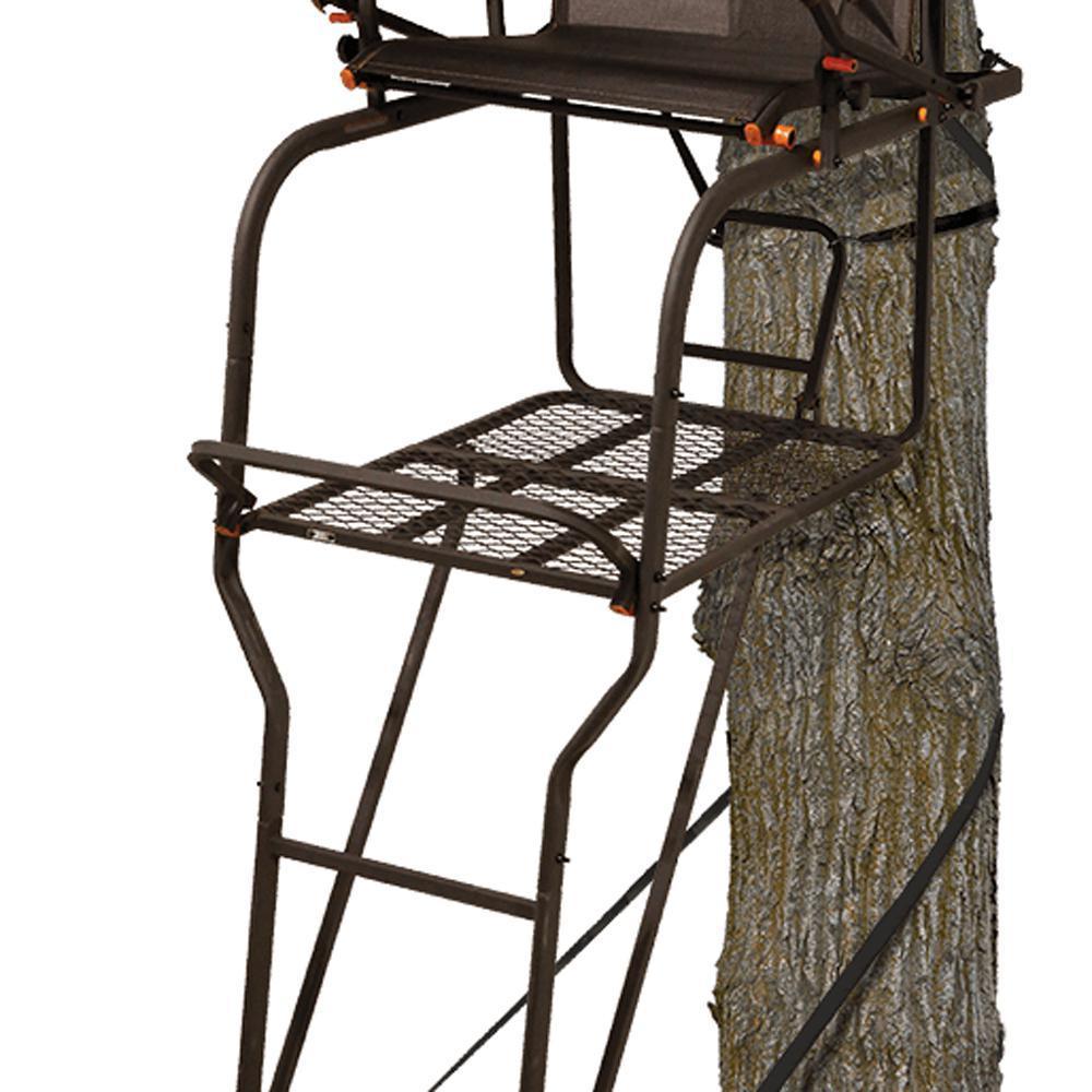 g 18.5 ft. x 1.5 ft. Hunter HD Deer Hunting 1-Person Ladder Tree Stand