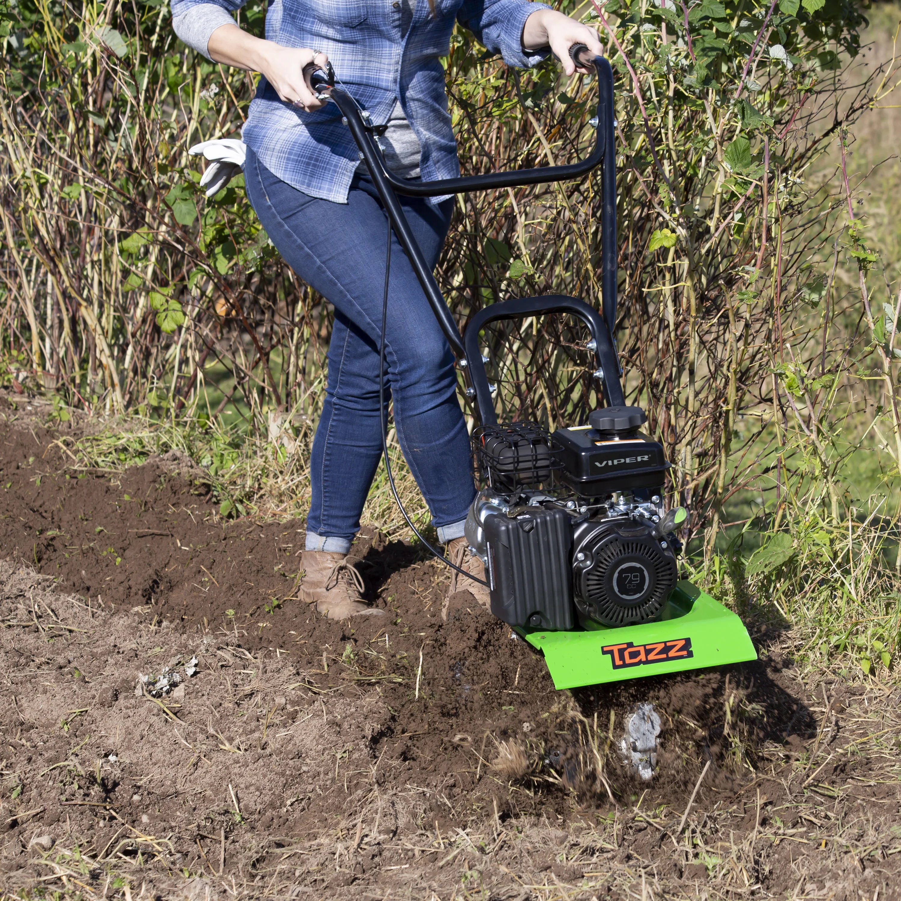 TAZZ 2-in-1 Tiller/Cultivator with 79cc 4-Cycle Viper Engine, 35310