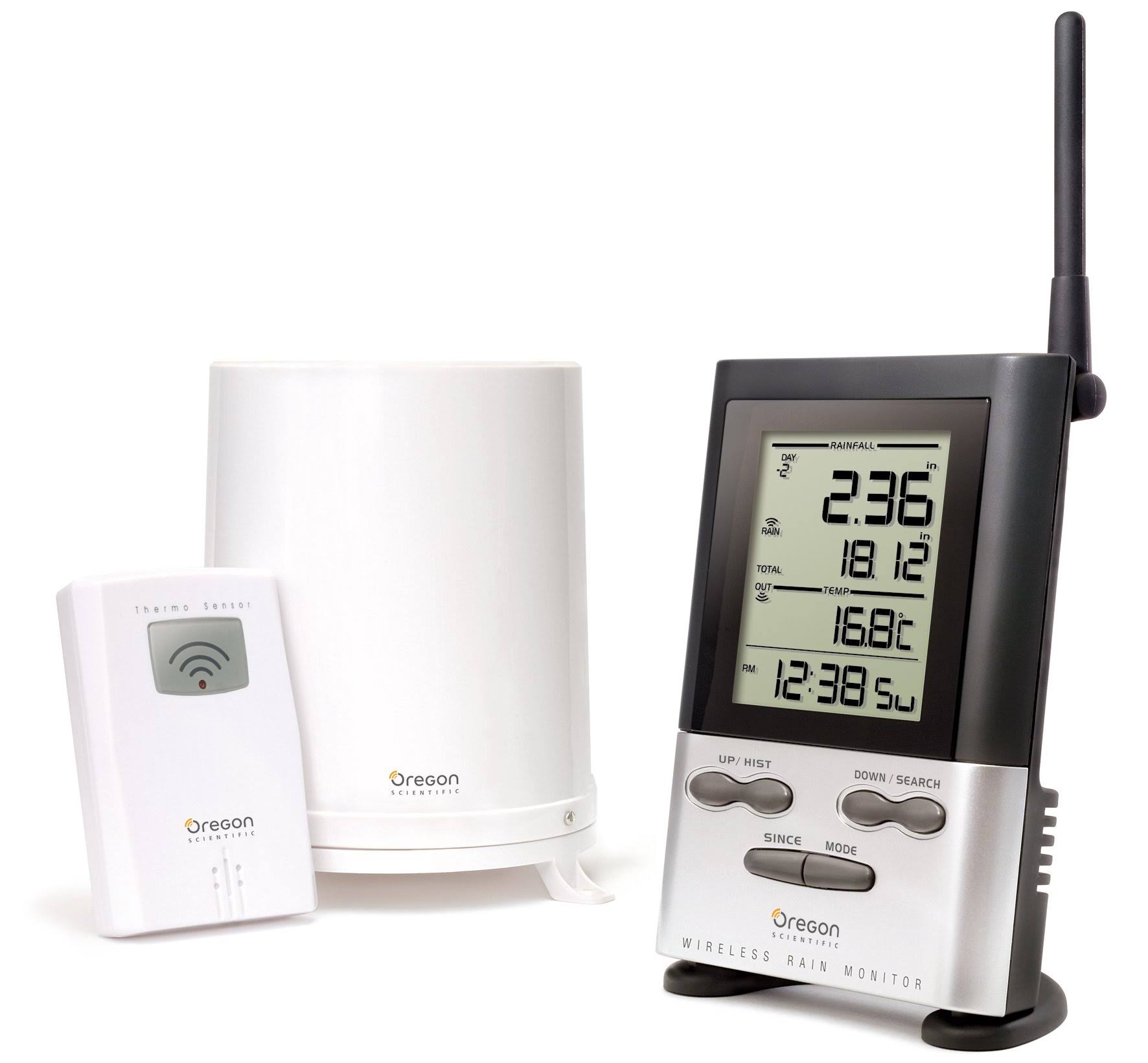 Oregon Scientific Wireless Rain Gauge Weather Station with Remote Sensor