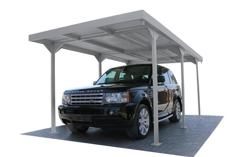 g DuraMax Palladium Car Shelter Carport 9.5��x17��