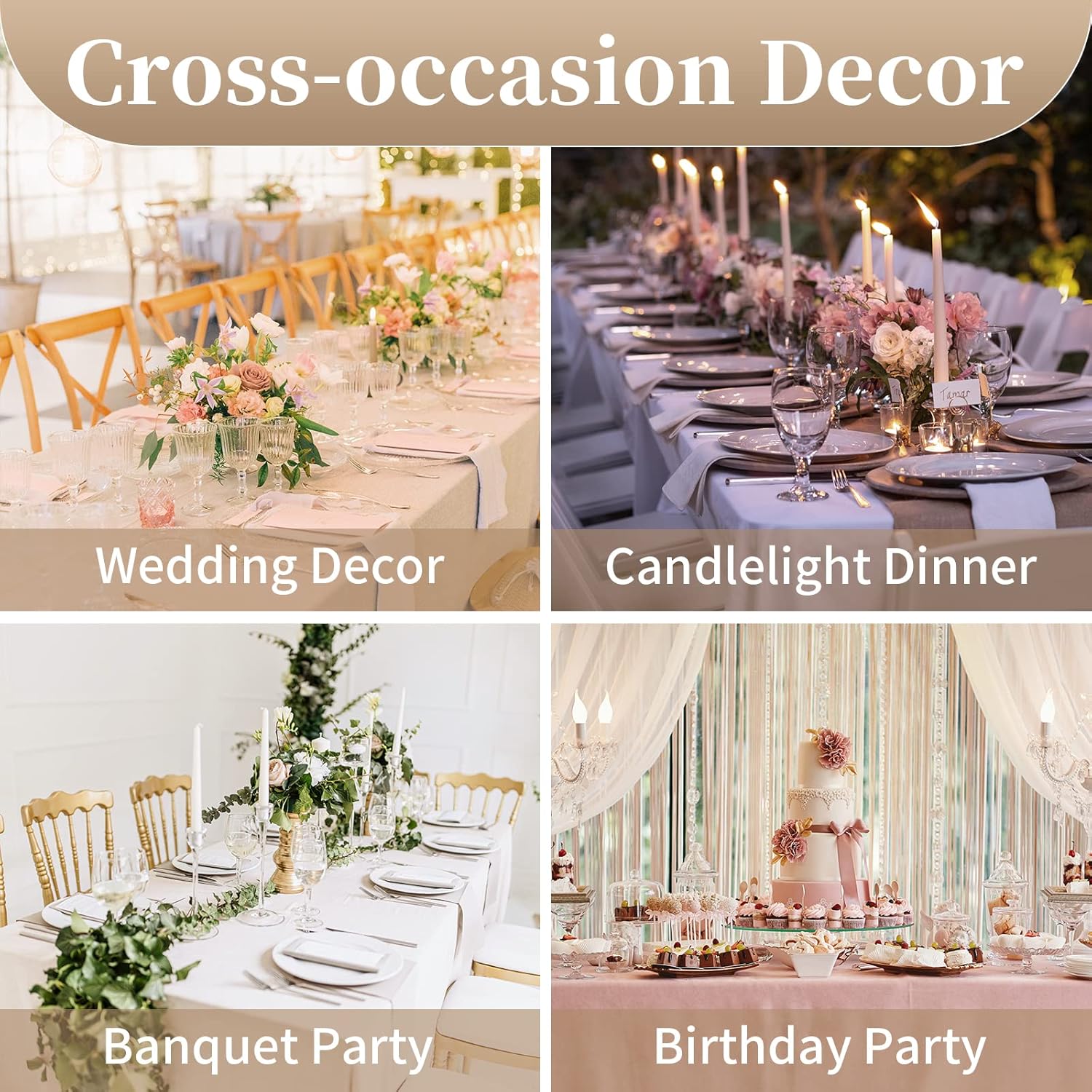 Elegant Silver Metal Wedding Centerpiece Stand 31.5     C Tall Tabletop Decor for Events & Parties