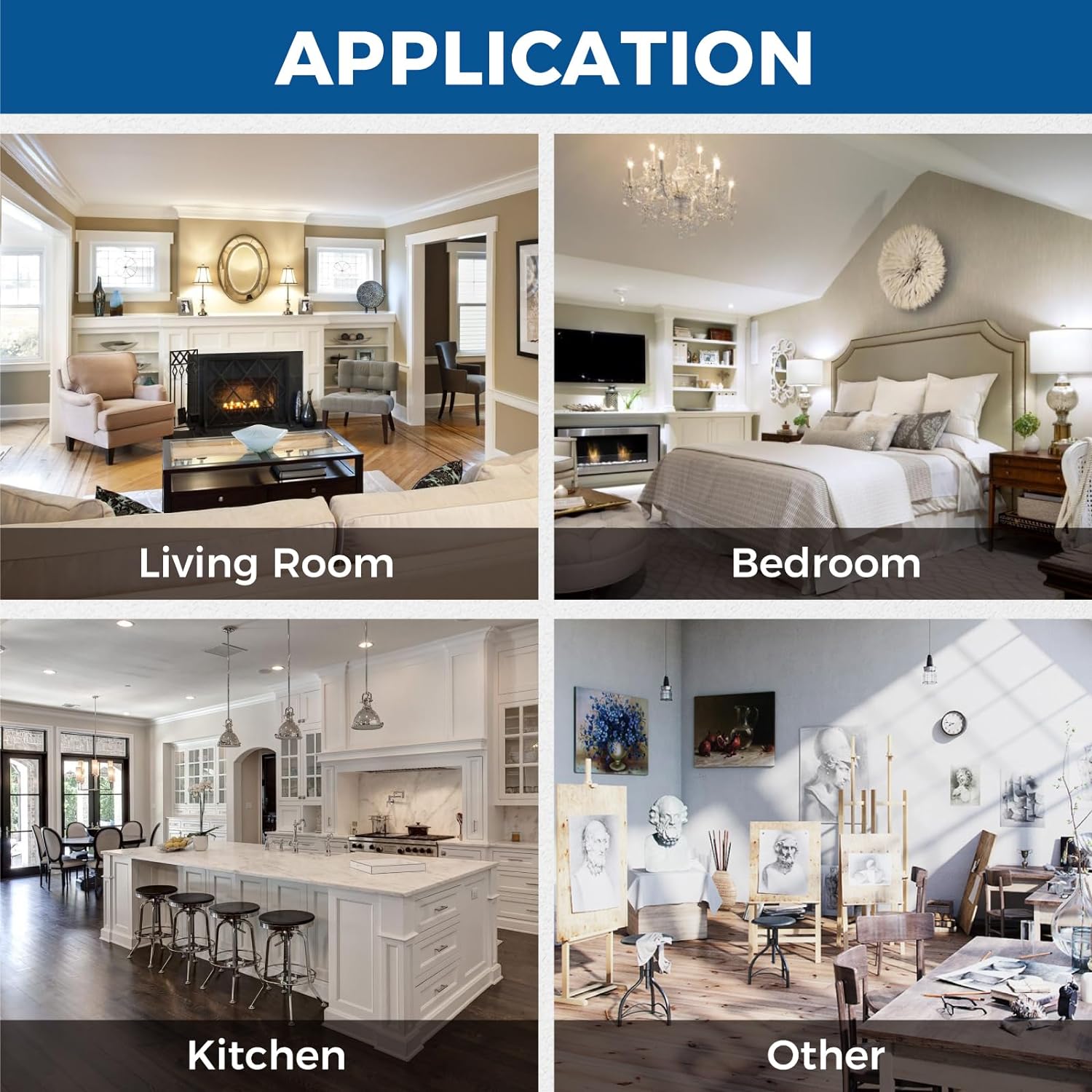 Room to Room Air Transfer Fan, Through Wall Fan with Intelligent Programmed Air Exchange System, Hardwired, 5-Speed, In Wall Vent Fan with Temperature Sensor, 90CFM, RTR75