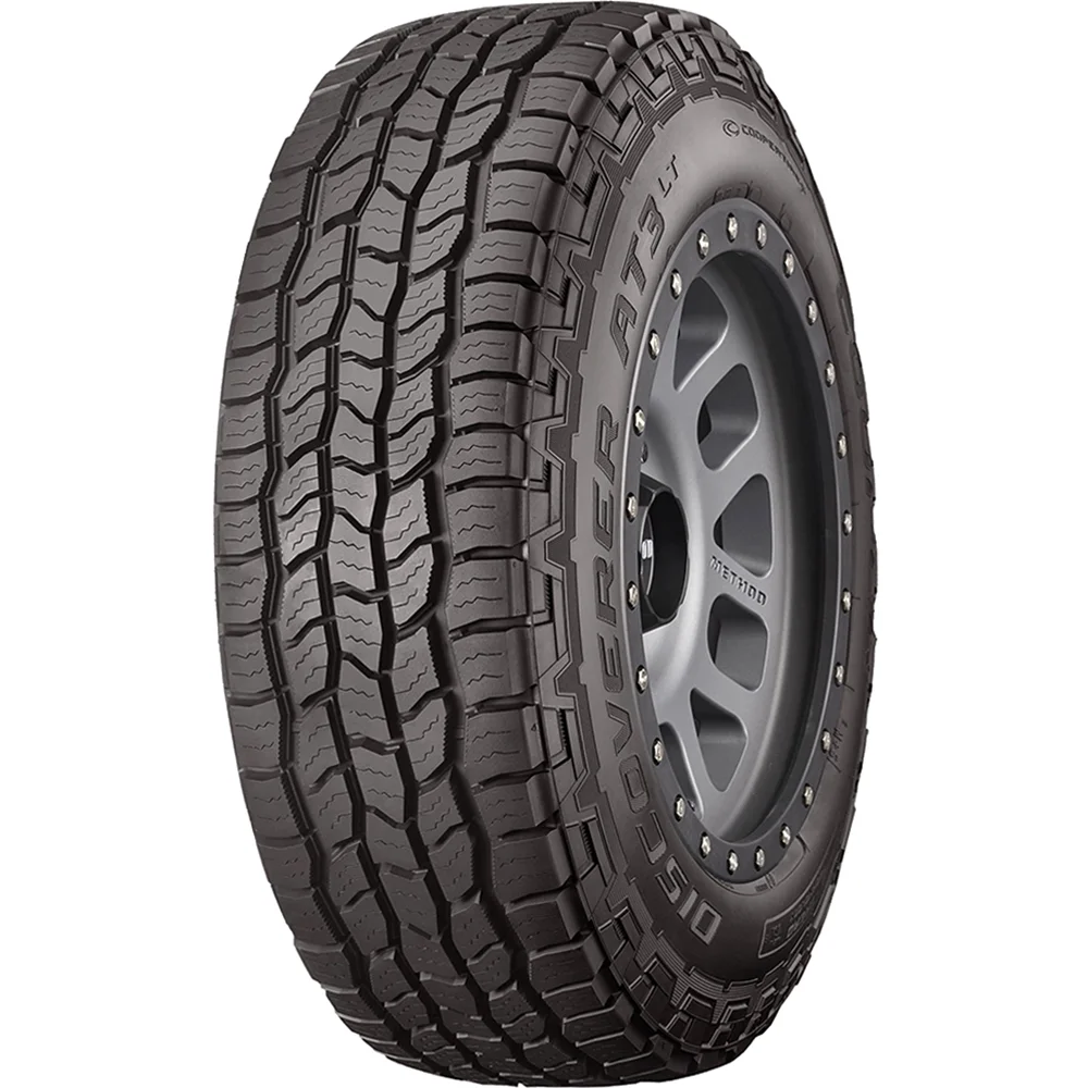 Pair of 2 (TWO) Cooper Discoverer AT3 LT LT 235/80R17 Load E 10 Ply AT A/T All Terrain Tires Fits: 2011-18 Chevrolet Silverado 3500 HD LTZ, 2011-13 Ram 3500 Laramie Longhorn
