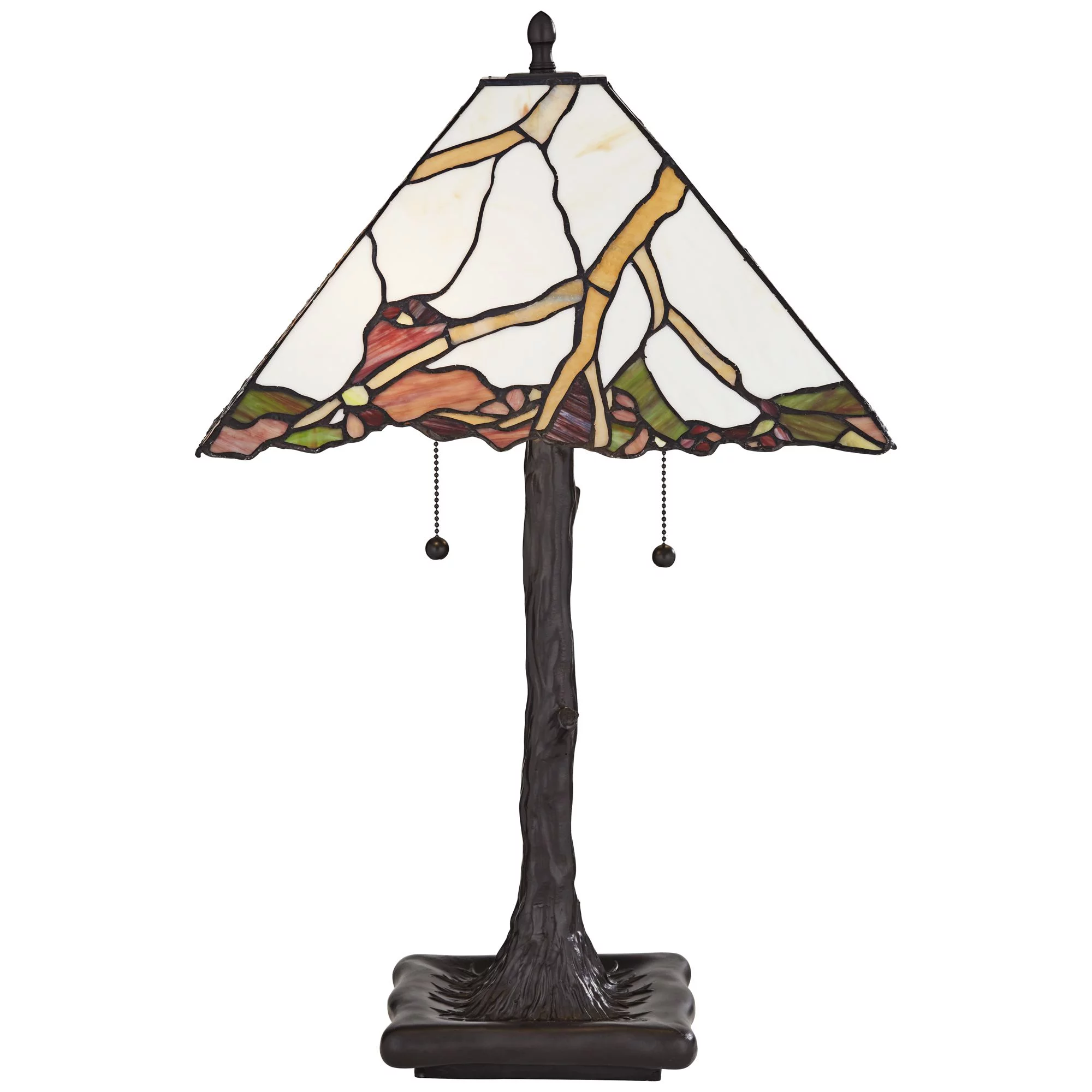 Robert Louis Tiffany Cherry Rustic Table Lamp 26