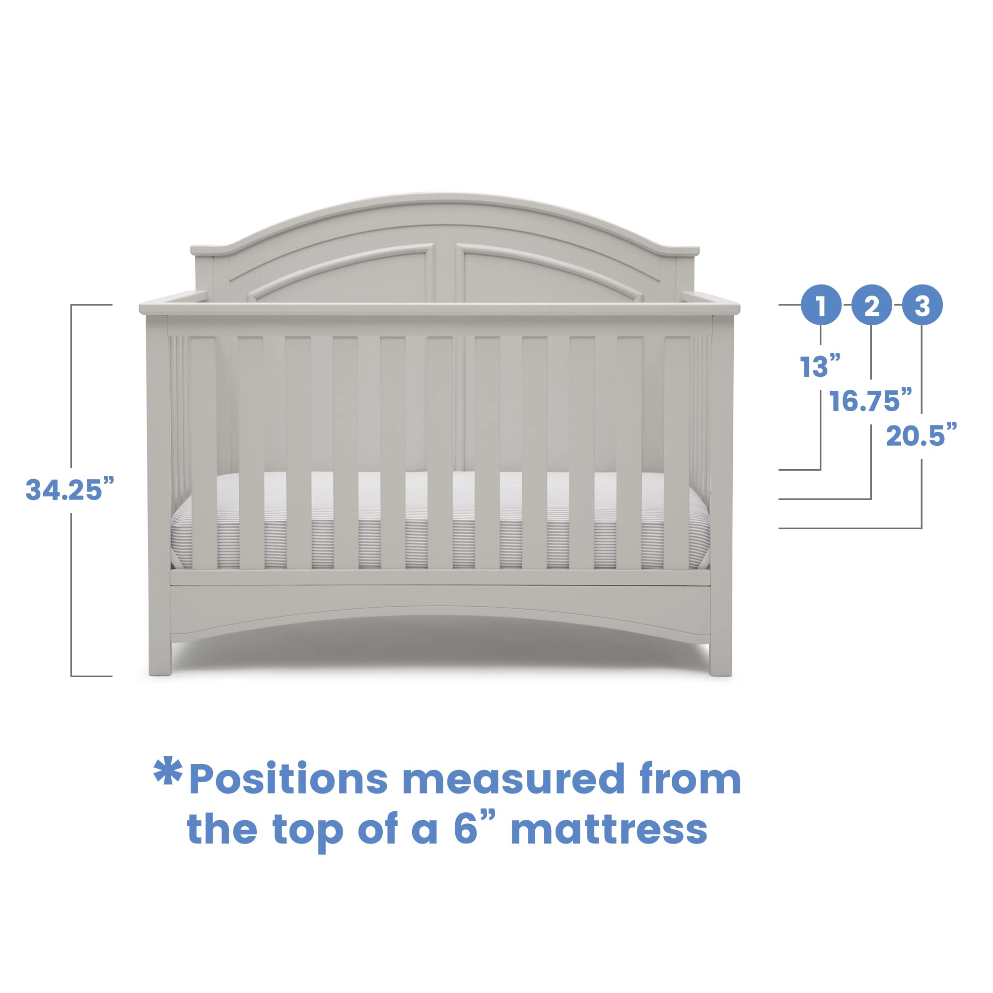 Delta Children Perry Convertible Crib