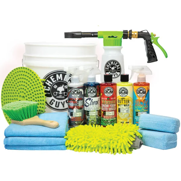 Chemical Guys All Season Arsenal Builder Kit - The Perfect Combination of Products to Detail Any Car for A Brilliant Scratch-Free Shine