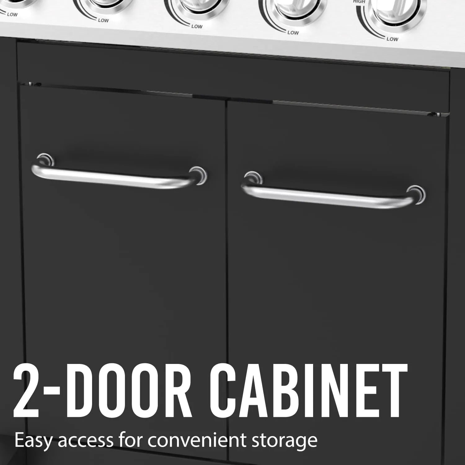 Expert Grill 5-Burner Propane Gas Grill with Side Burner