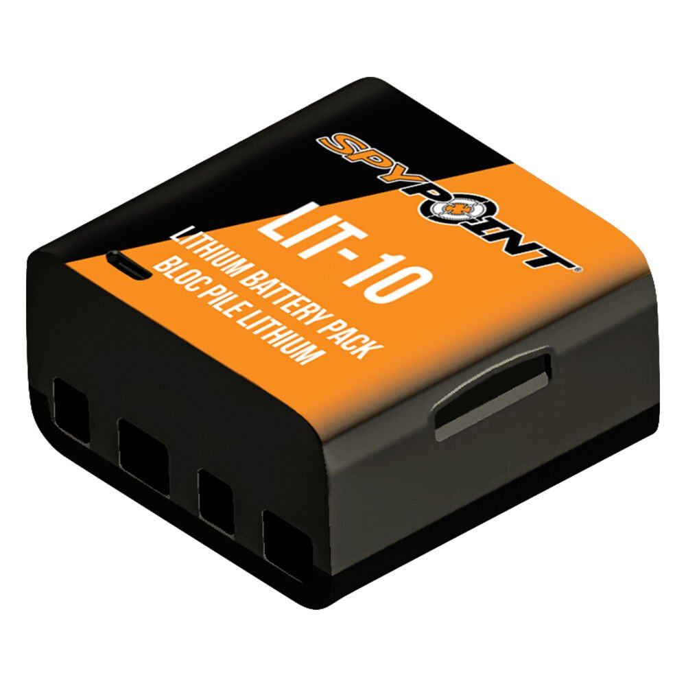 g Spypoint LIT-10 Rechargeable Lithium Battery Pack for Link-Micro-S-LTE Cellular Trail Cameras