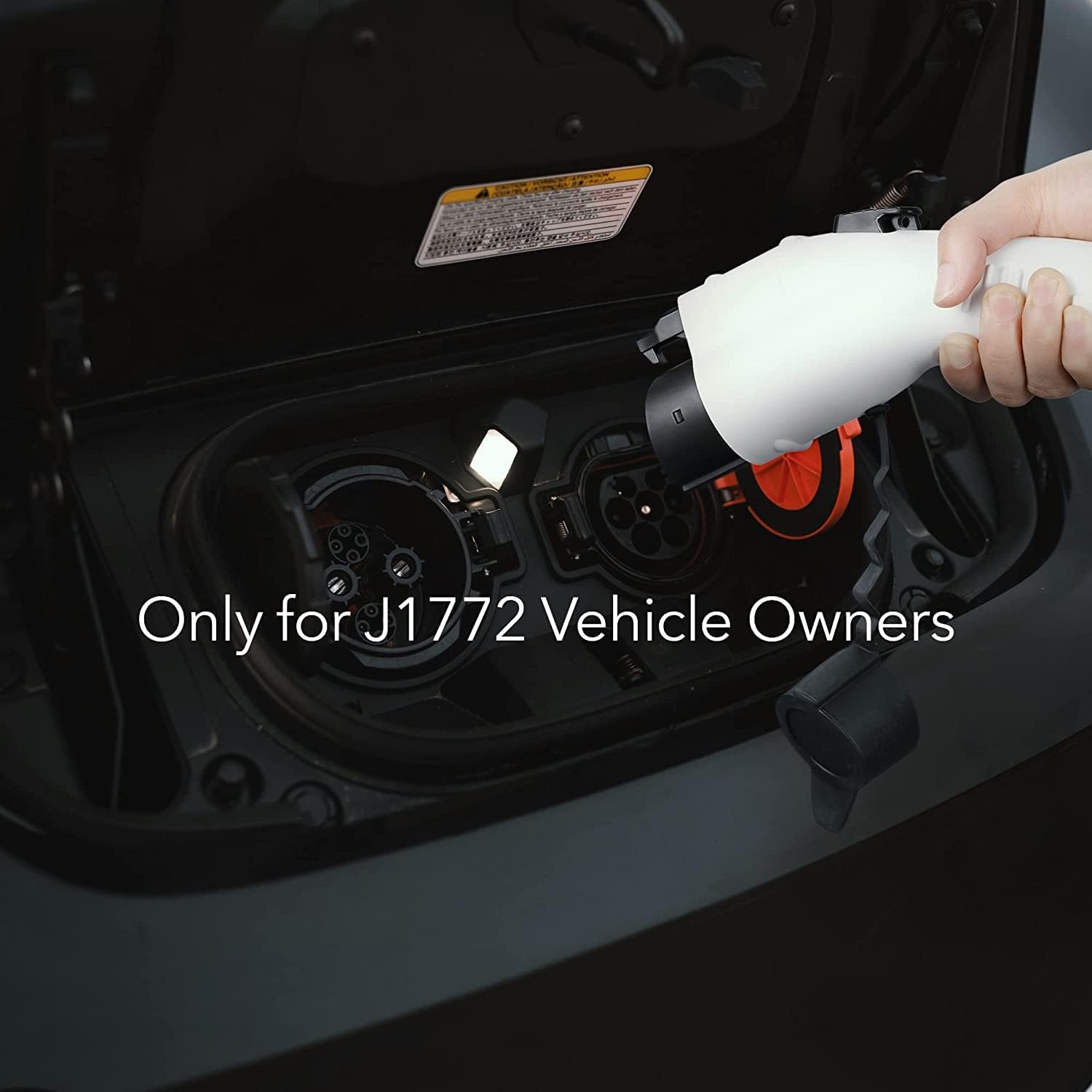 Lectron 16A Level 1 EV Charger, 110V, 21ft Cord, NEMA 5-15 Plug, J1772 Compatible, Fast Charging, Wall Mount