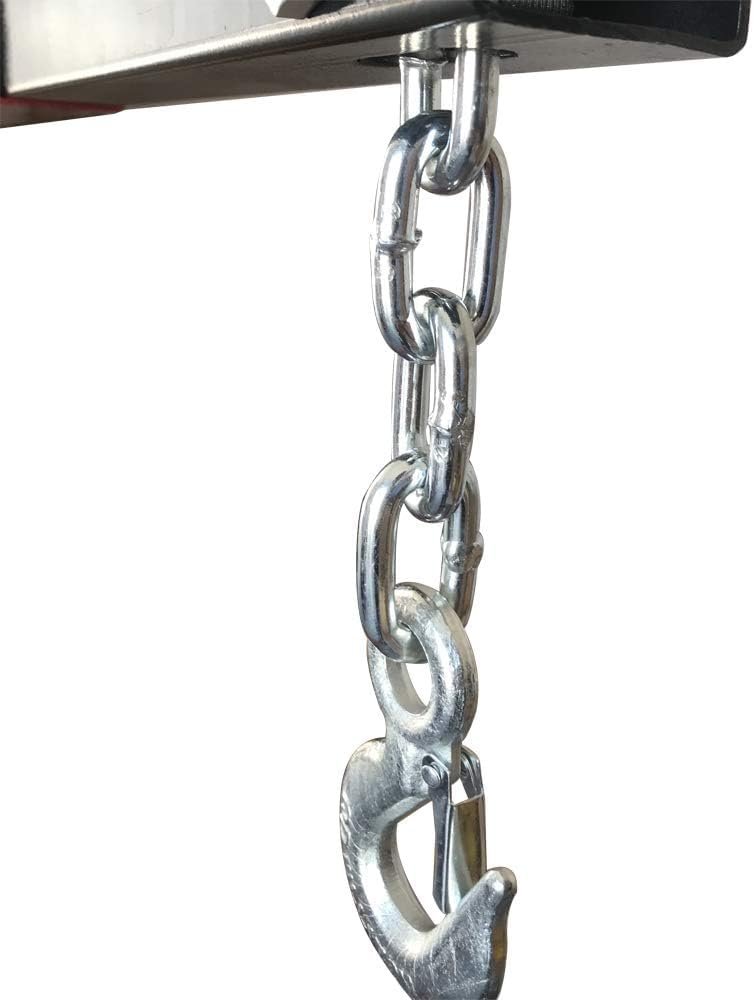 2 TON 4000 lbs Foldable Hydraulic Engine Hoist Cherry Picker Heavy-Duty for Garage Shop Lifting, Red