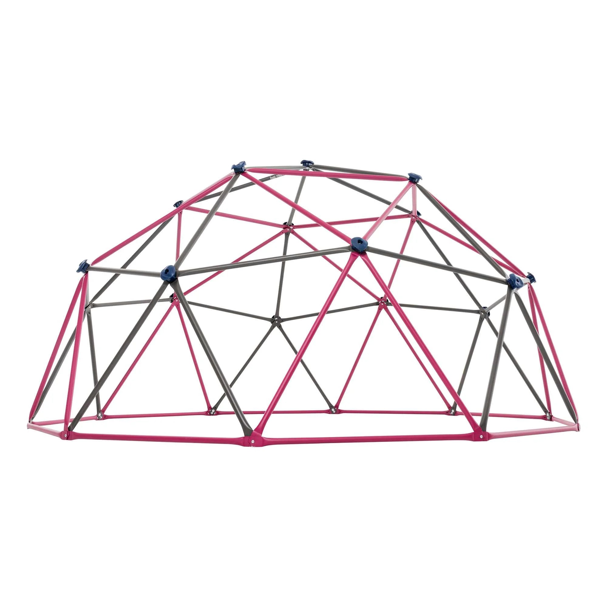 Lifetime Kid's Outdoor 5.5 ft. H x 11 ft. W Dome Climber, Berry and Brown (91088)