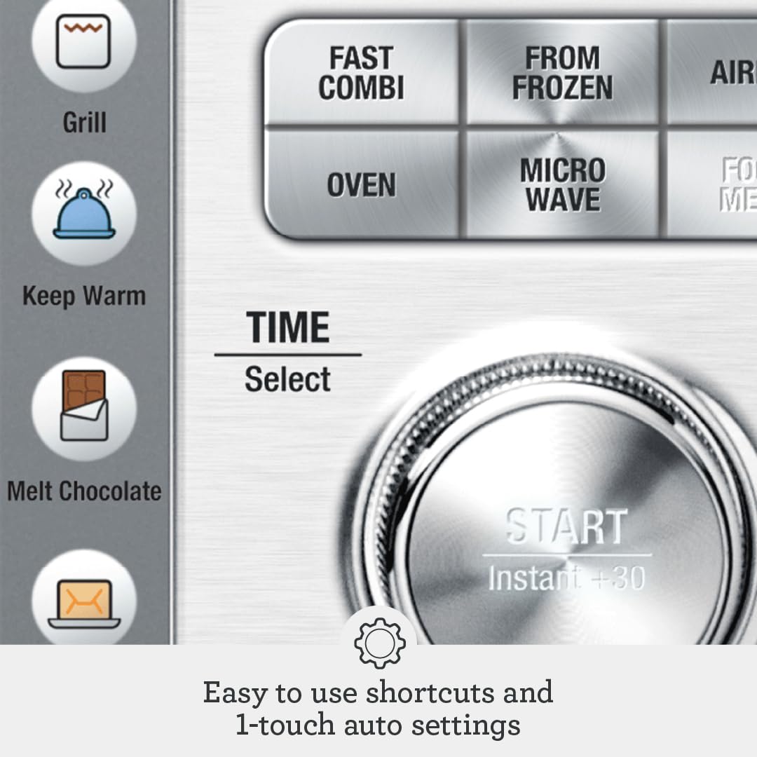 Breville Microwave Toaster Stainless BMO870BSS1BUC1