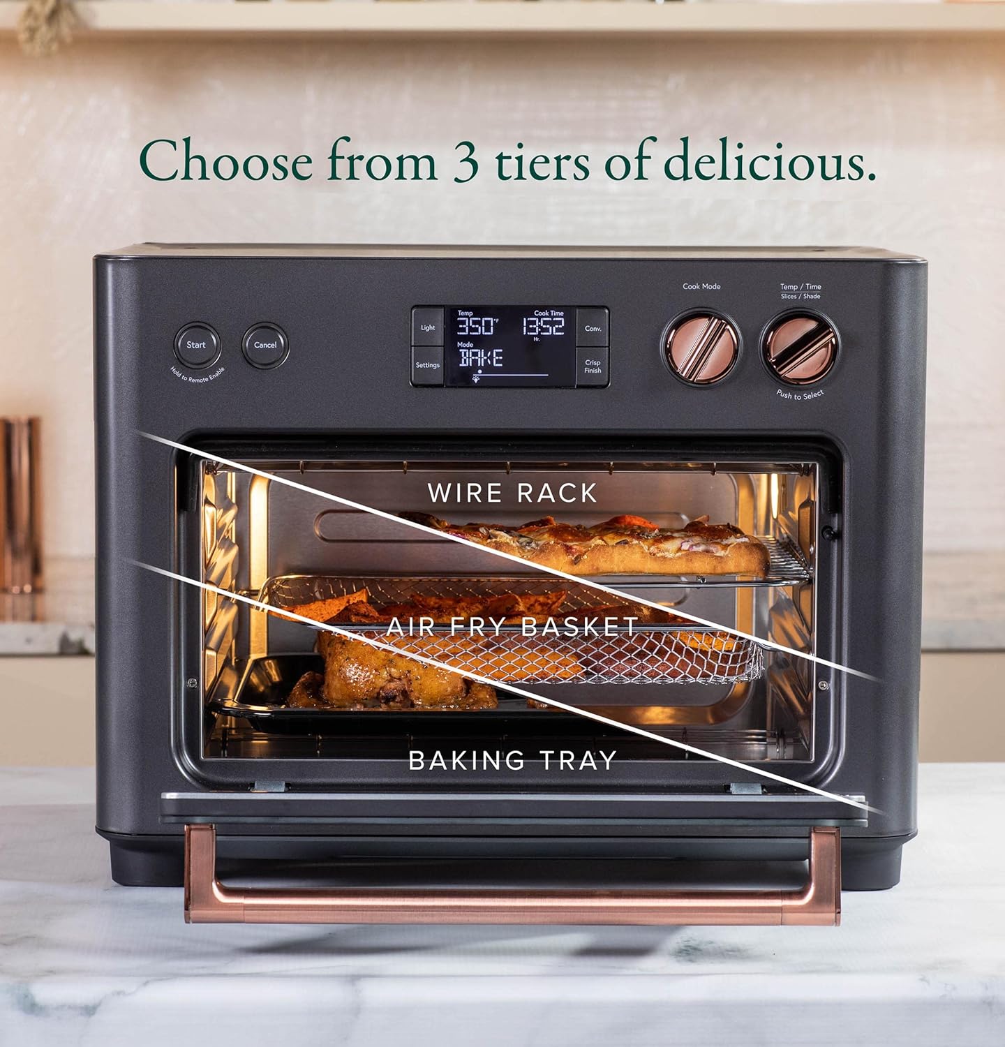 Couture Oven with Air Fry, 14 Cooking modes in 1 including Crisp Finish, Wifi, Matte White