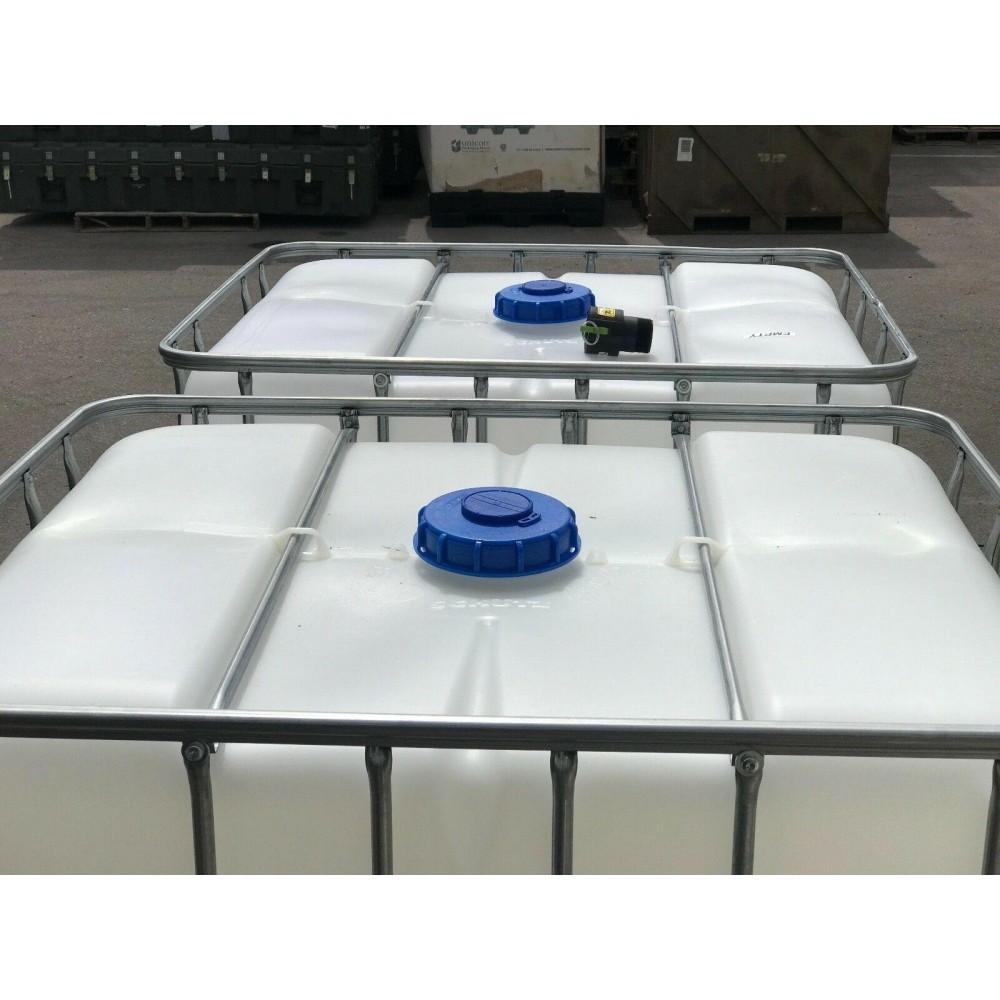 g 330 Gallon Food Grade IBC | Drinking Water, Rainwater Harvesting Container