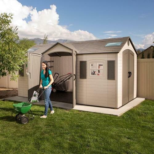 g Lifetime 15 x 8 ft. Storage Shed