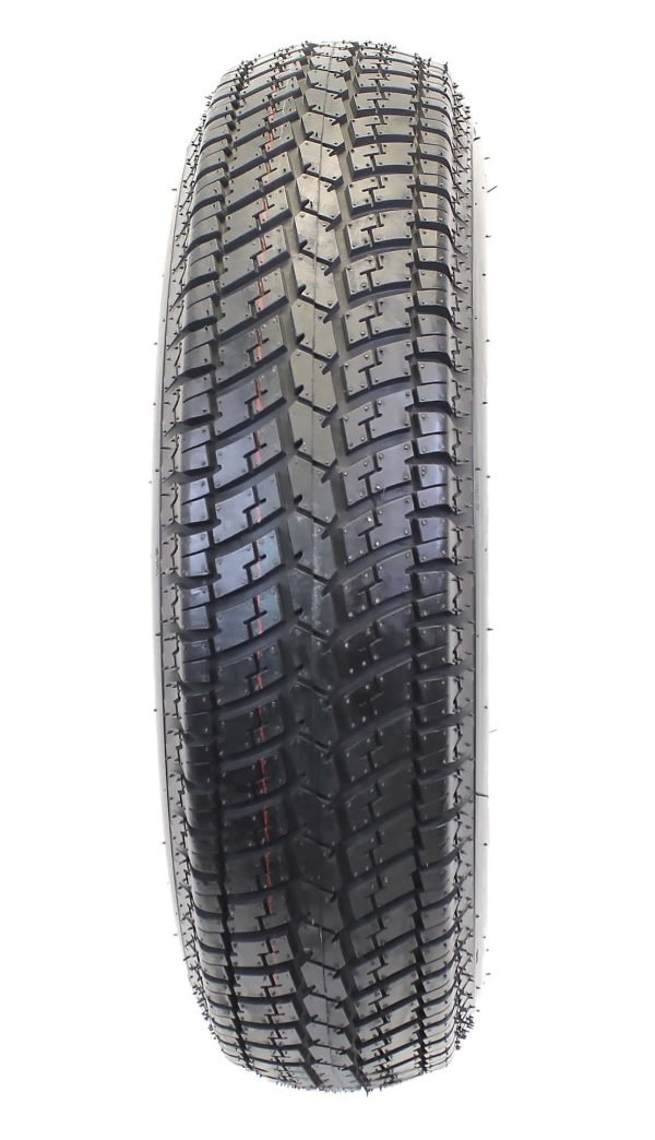2-Pk Trailer Tire On Black Wheel Modular Rim ST205/75D15 LRC 5 Lug On 4.5 15 x 5.