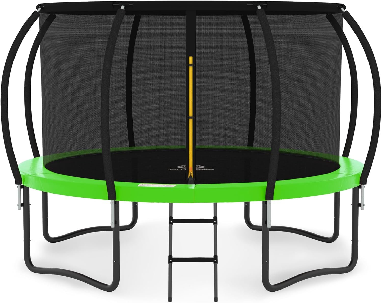 JUMPZYLLA Trampoline 8FT 10FT 12FT 14FT 15FT 16FT Trampoline with Enclosure �C Recreational Trampolines with Ladder and AntiRust Coating, ASTM Approval Outdoor Trampoline for Kids