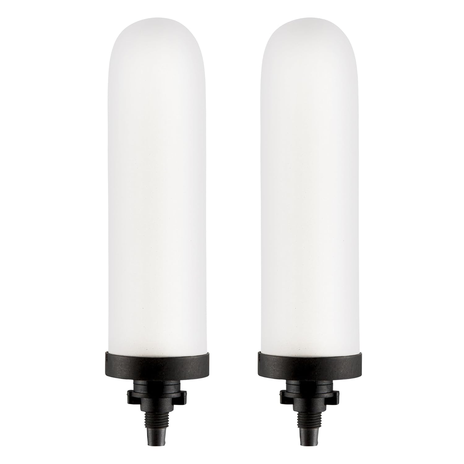 Gravity Water Filter System - Stainless Steel Countertop, 2.25 Gallon Ceramic Filters for Home and Outdoors, Eliminates Viruses, Bacteria, and Parasites