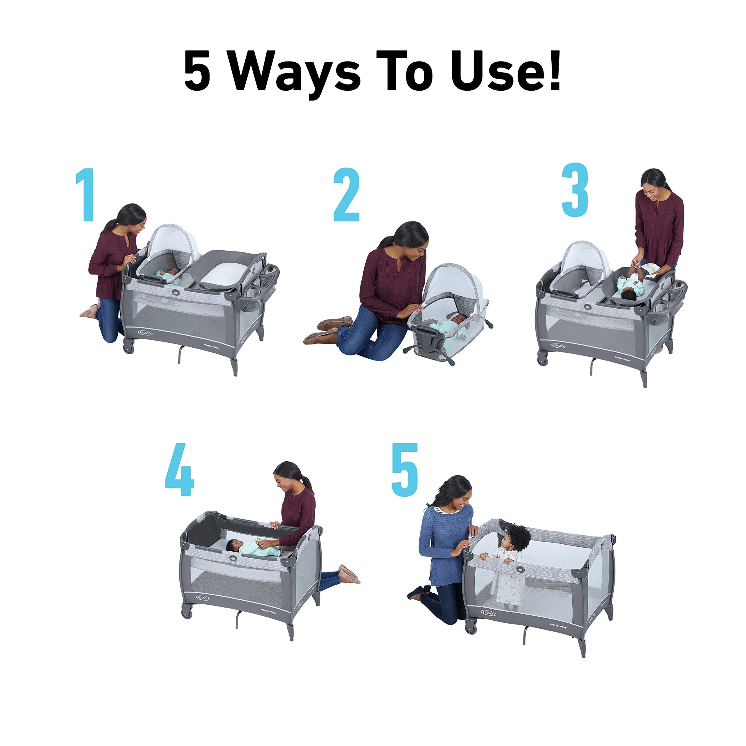 Graco Close2Baby Bassinet Features Portable