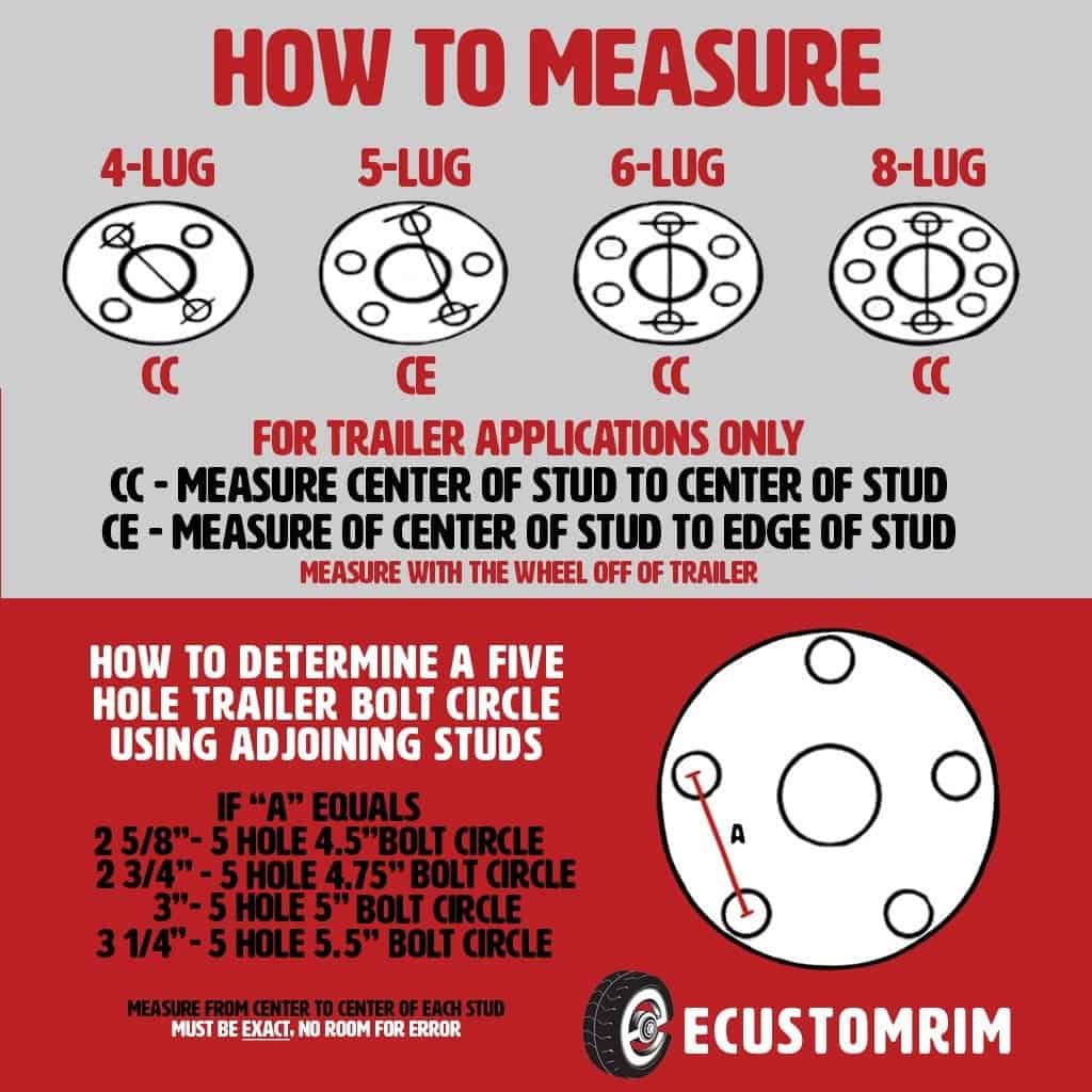 2-Pk Trailer Tire On Black Wheel Modular Rim ST205/75D15 LRC 5 Lug On 4.5 15 x 5.