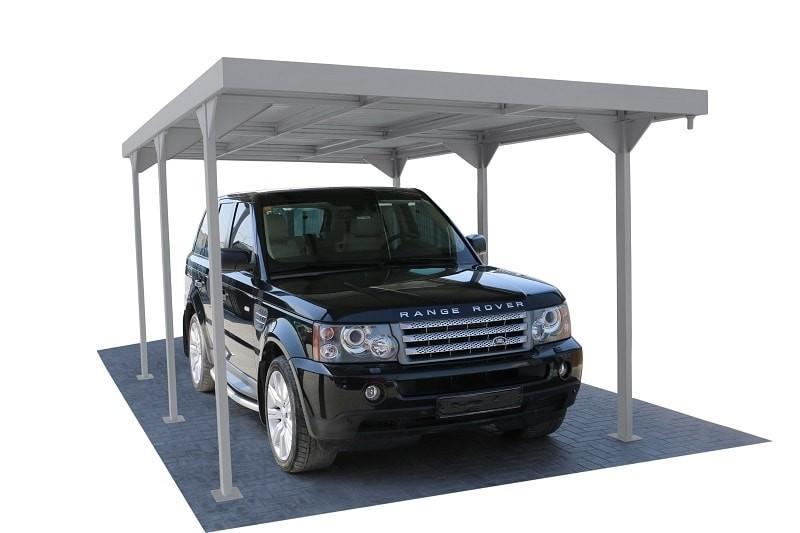 g DuraMax Palladium Car Shelter Carport 9.5��x17��