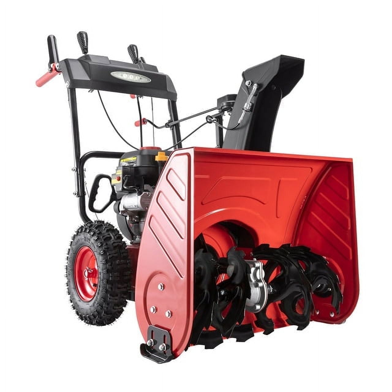 PowerSmart 26��� 252CC Self-Propelled Gas Snow Blower with 120V Electric Start, Two-Stage Design