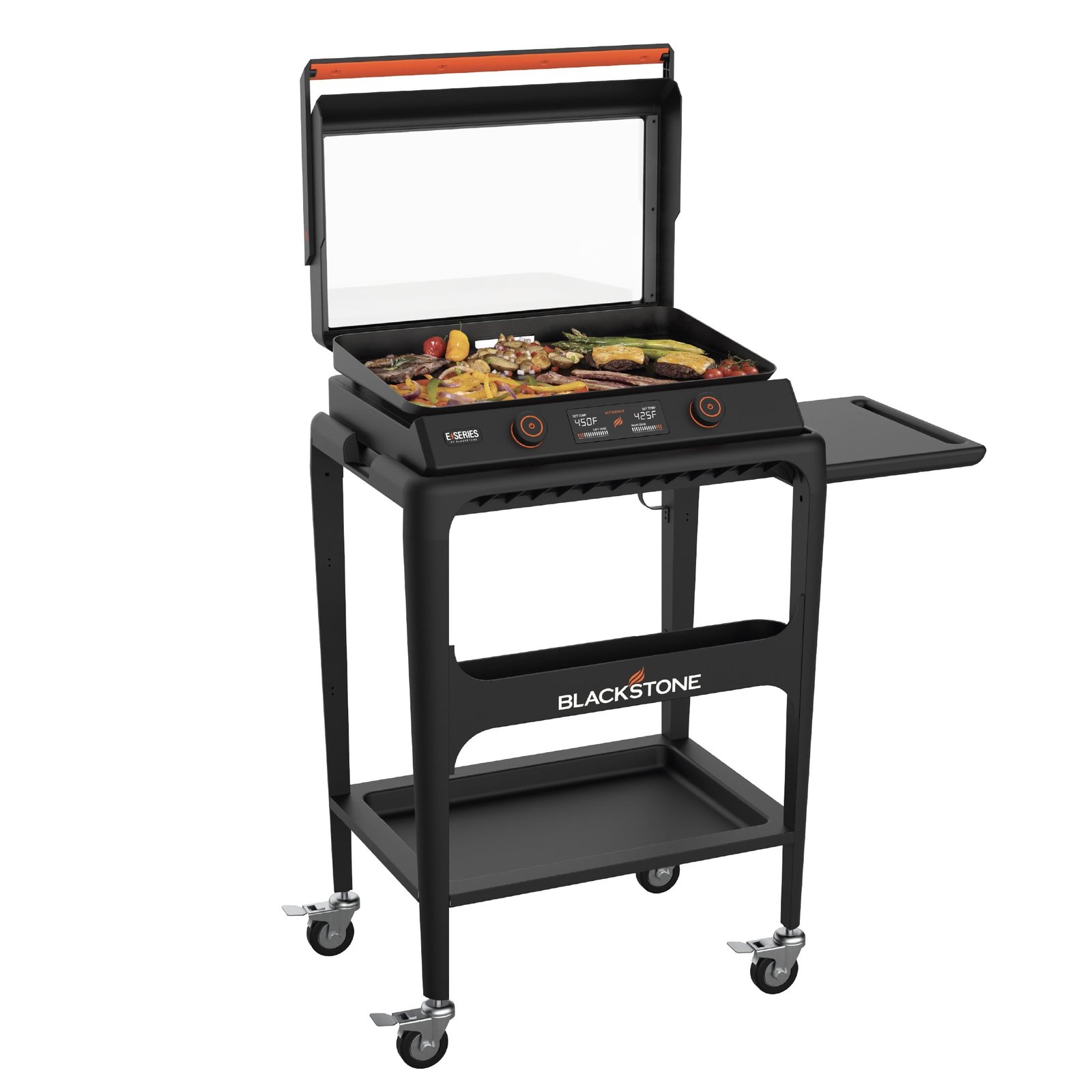 Blackstone E-Series 22 Electric Tabletop Griddle with Prep Cart