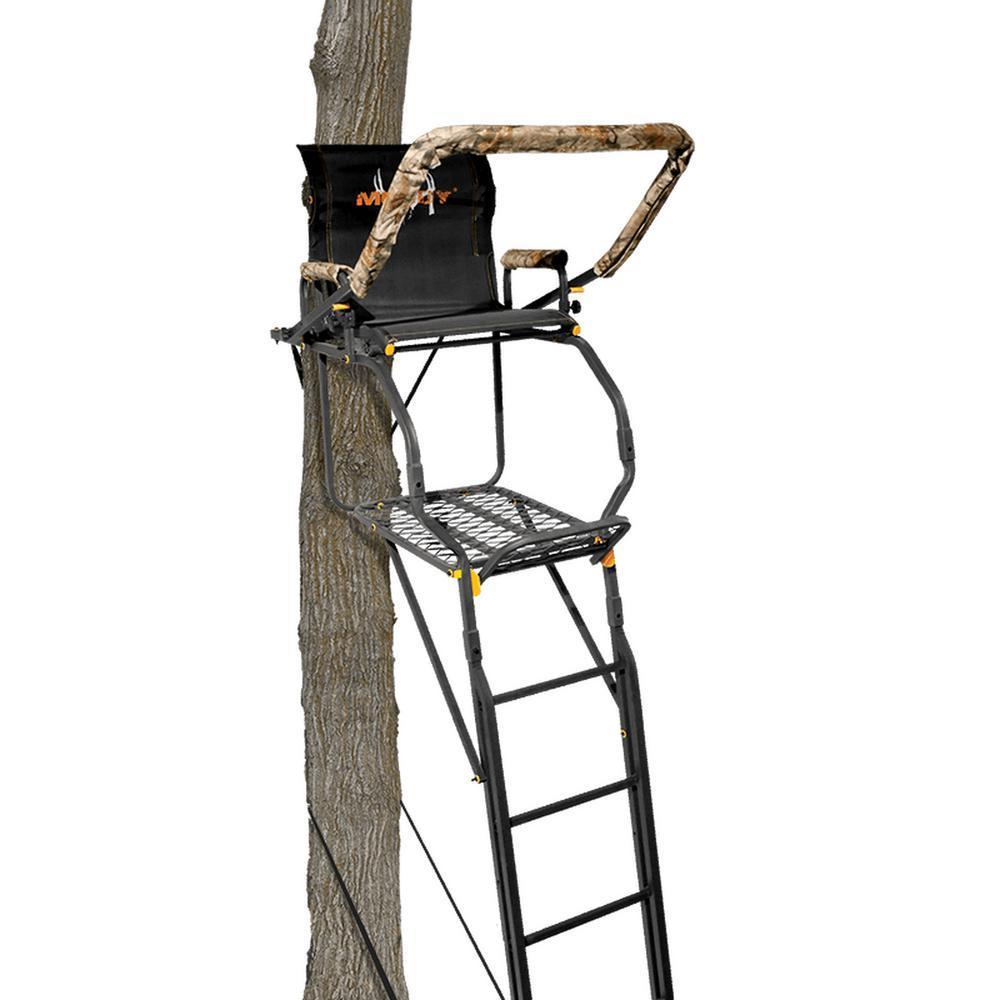 g 20 ft. The Skybox Deluxe 1-Person Deer Hunting Ladder Tree Stand