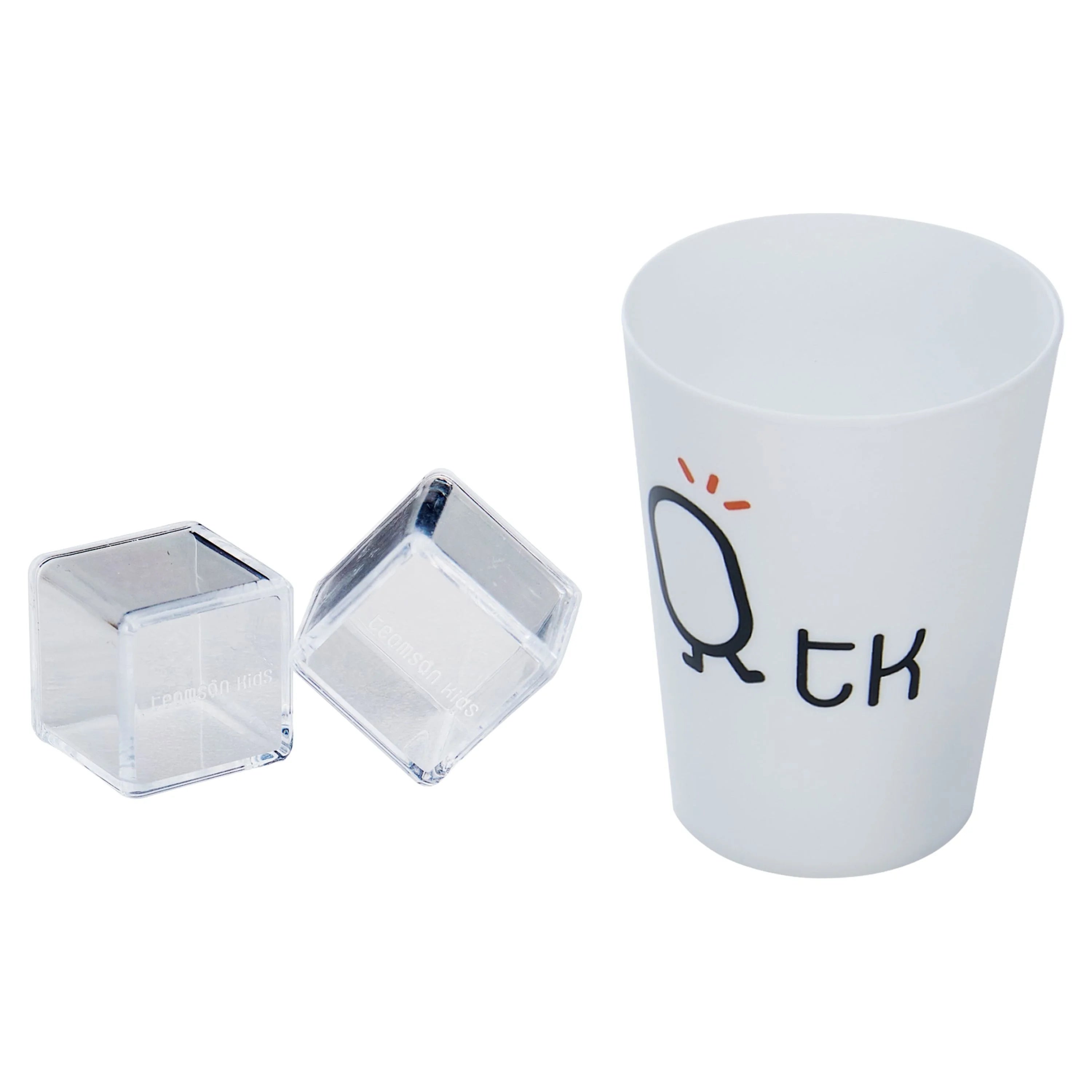 Teamson Kids Little Chef Charlotte Modern Play Kitchen with Free-Standing Refrigerator, Separate Kitchenette Unit, & Interactive Features, White/Gold