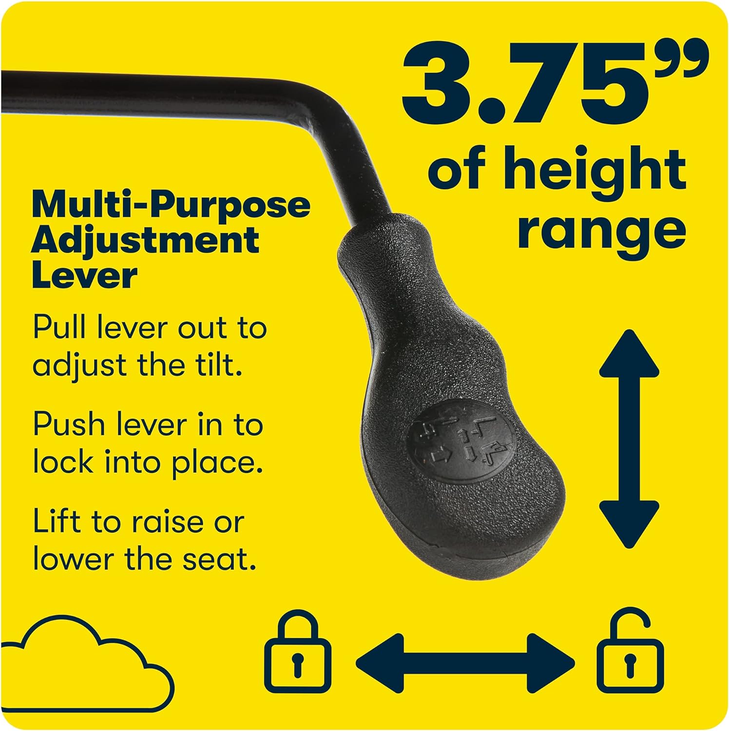 Fairbanks Big and Tall High Back Executive Office Ergonomic Gaming Computer Chair with Layered Body Pillows, Contoured Lumbar Zone, Black