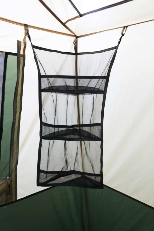 Hazel Creek 12 Person Cabin Tent, 3 Rooms, Green