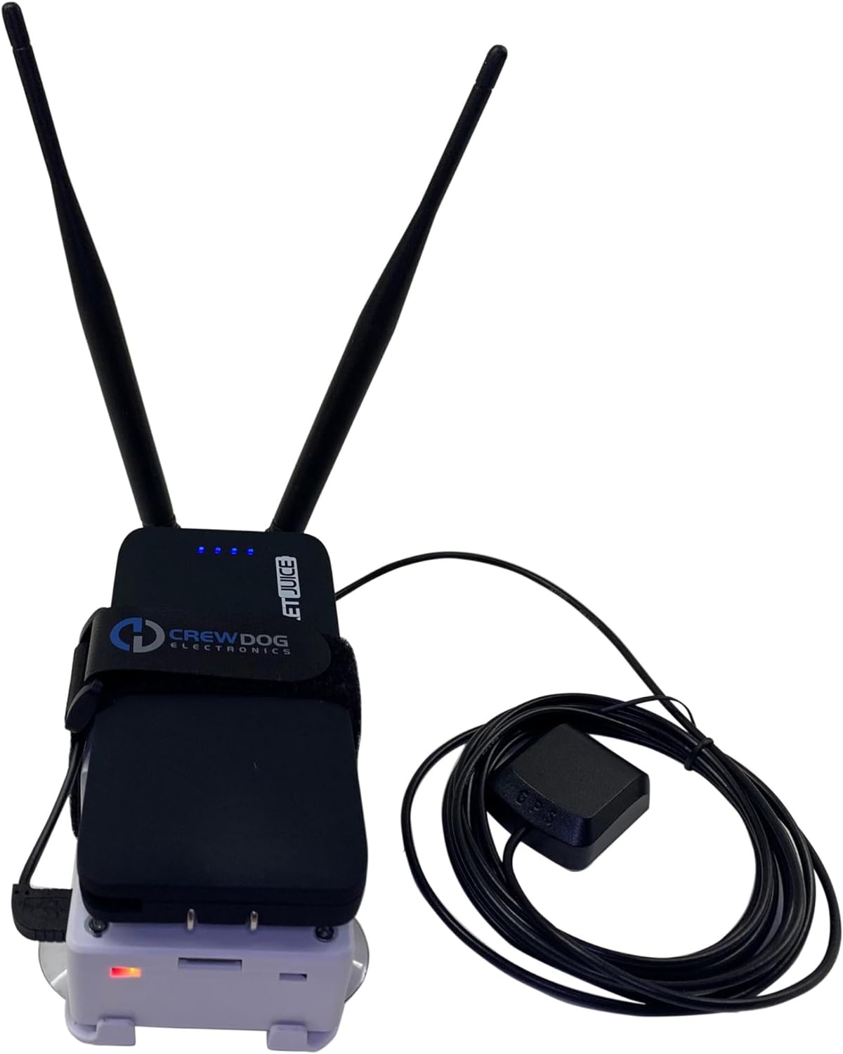 Dual Band Receiver Aviation Weather and Traffic - External WAAS GPS, AHRS, Battery Pack, Suction Mount, Antennas, SDR