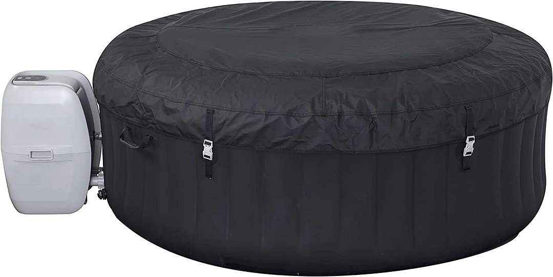 Bestway Lay-Z-Spa Miami Inflatable Hot Tub, 4-Person AirJet Spa, Portable and Easy Setup