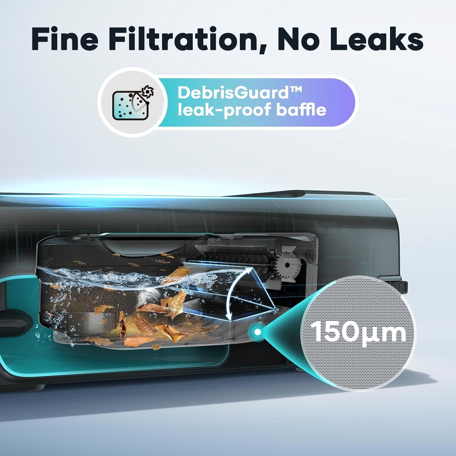 AIPER Surfer S2 Solar Pool Skimmer with APP Support, 24/7 Cleaning, Dual Charging Modes, Smart Obstacle Avoidance, Ideal for All Swimming Pool Types