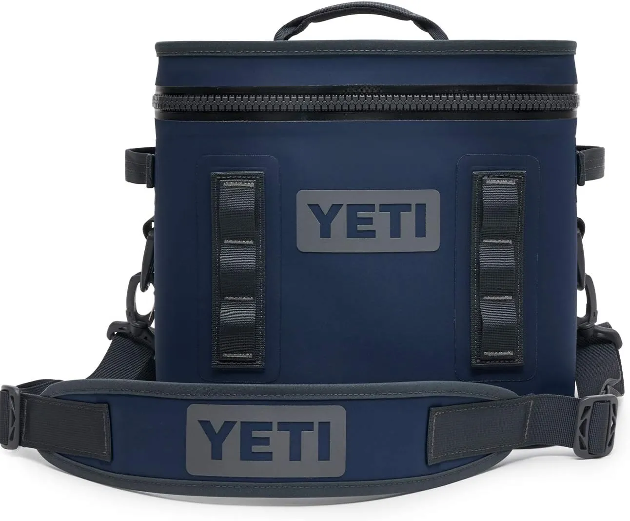 YETI Hopper Flip 12 Charcoal Portable Soft Cooler, 15 lbs Capacity, Foam Insulation, Leakproof Zipper, Outdoor Ready