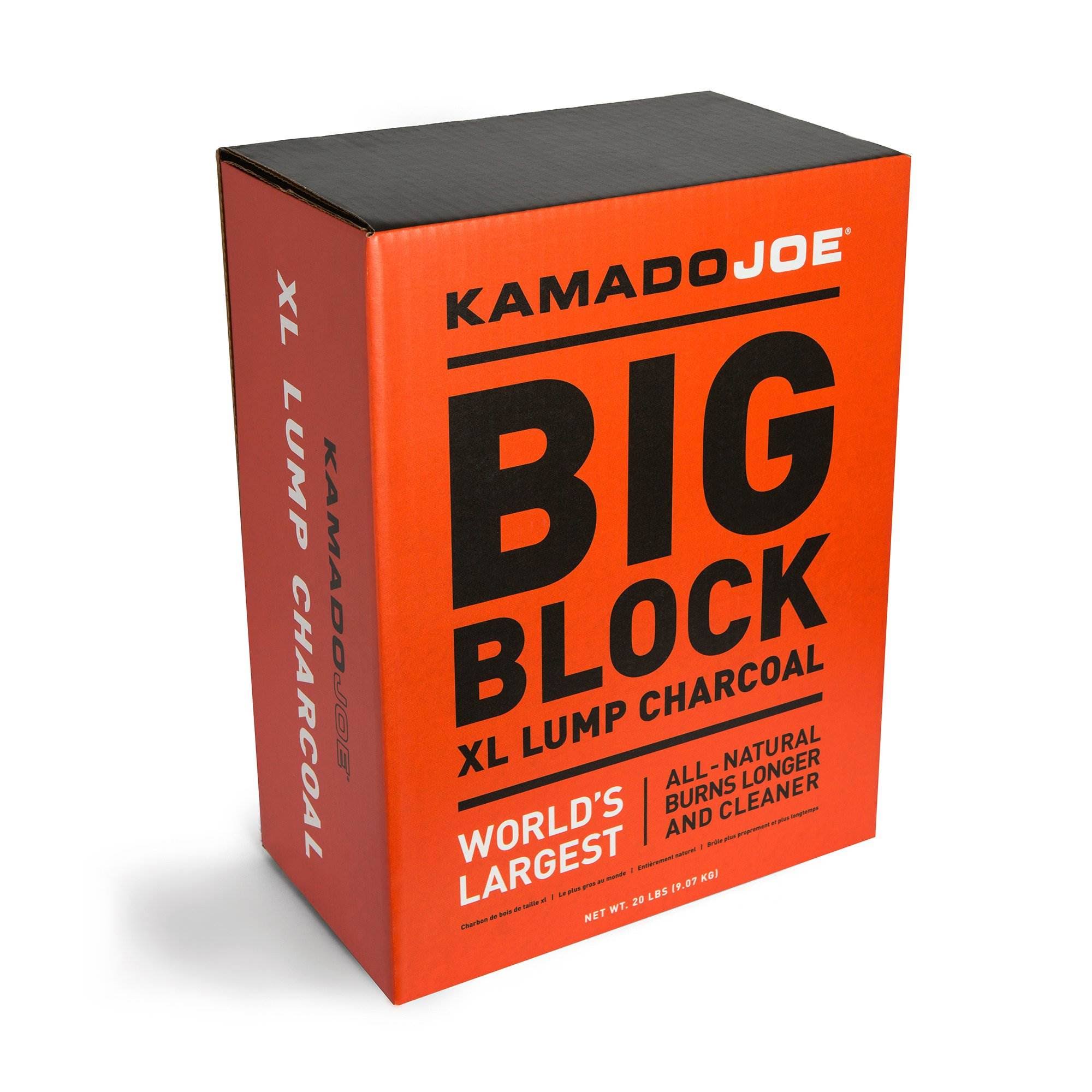 g Kamado Joe All Natural Big Block Argentinian XL Premium Charcoal, 20 lb (4 Pack)