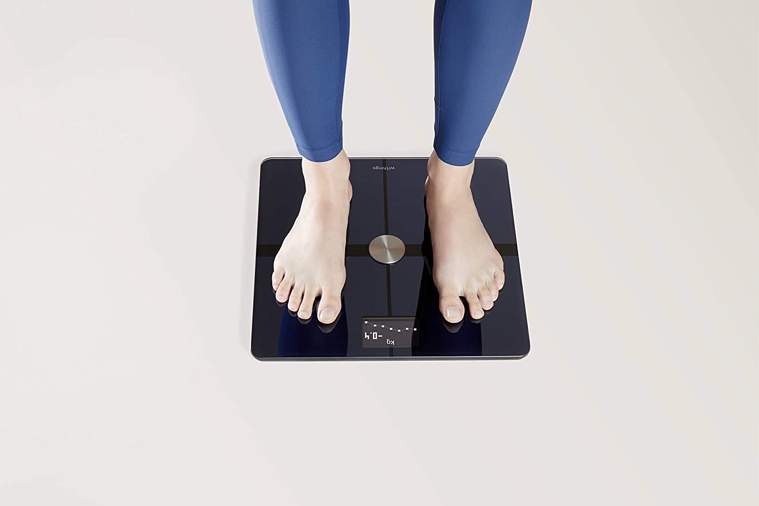 Withings Body+ Smart Scale  C Wi-Fi, Full Body Composition, Multi-User, Health App Sync, Accurate Design
