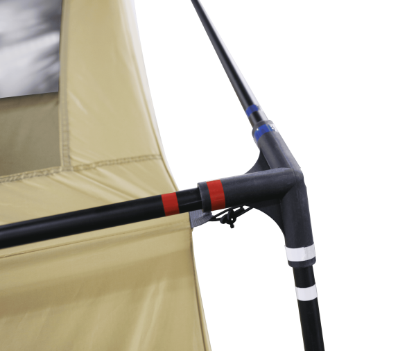 Hazel Creek 12 Person Cabin Tent, 3 Rooms, Green