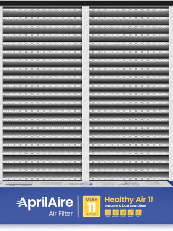 AprilAire 210 Replacement Filter for AprilAire Whole House Air Purifiers  ?MERV 11  Clean Air & Dust  20x25x4 Air Filter (Pack of 1)