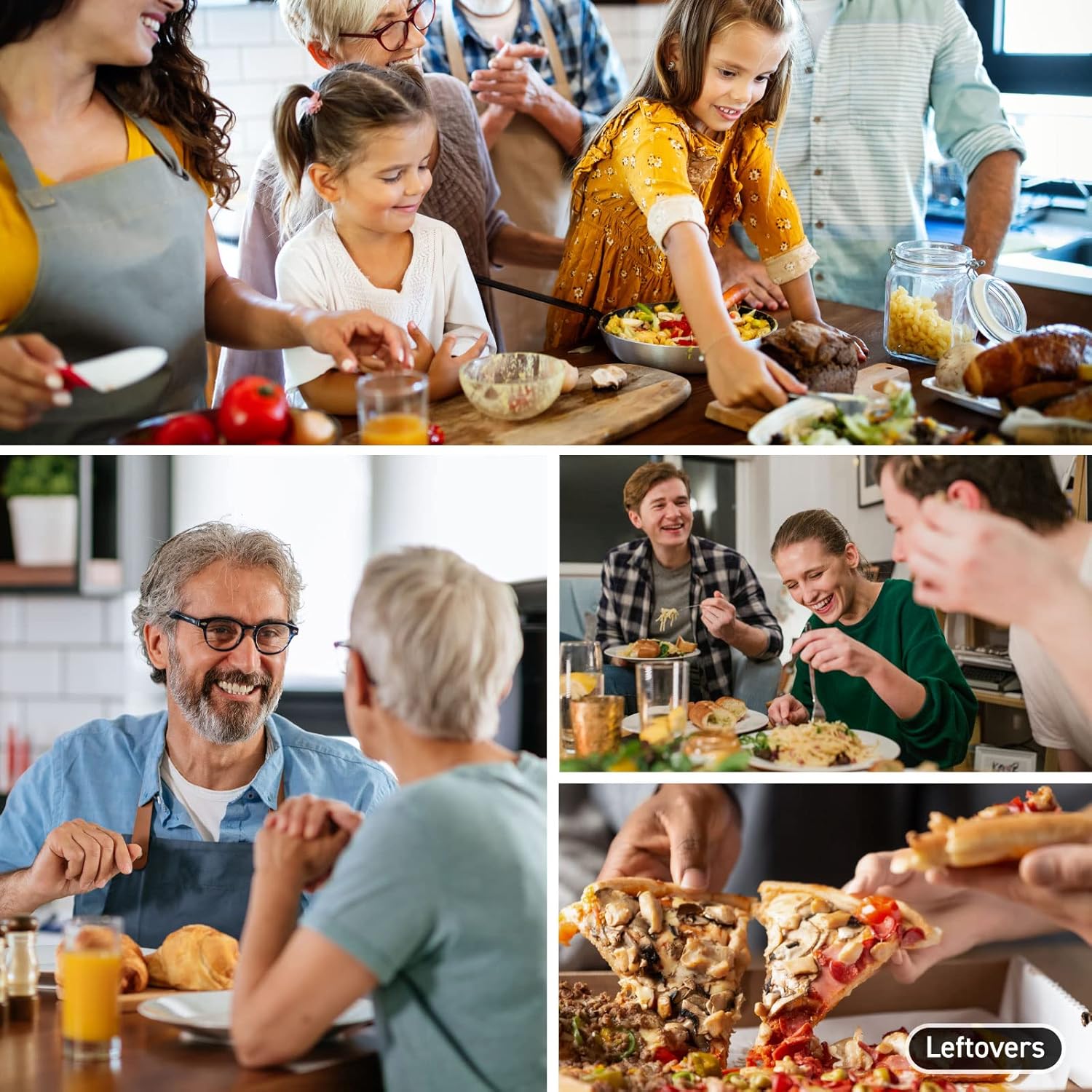 12-in-1 Air Fryer Toaster Oven Combo, Airfryer Convection Oven Countertop, Bake, Broil, Roast, Dehydrate, 134 Recipes & 4 Accessories, 32QT, Silver, Stainless Steel